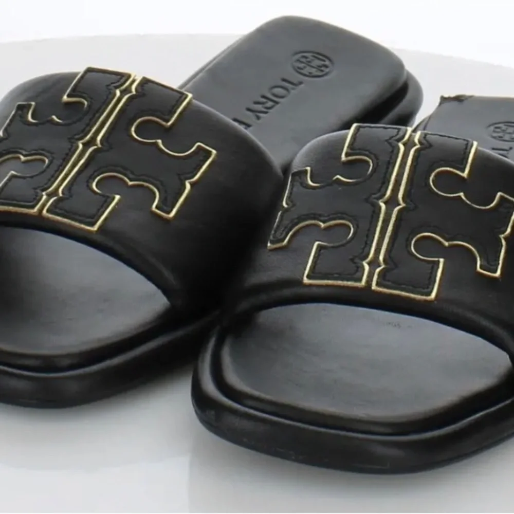 Tory Burch Double T Patent Leather Sport